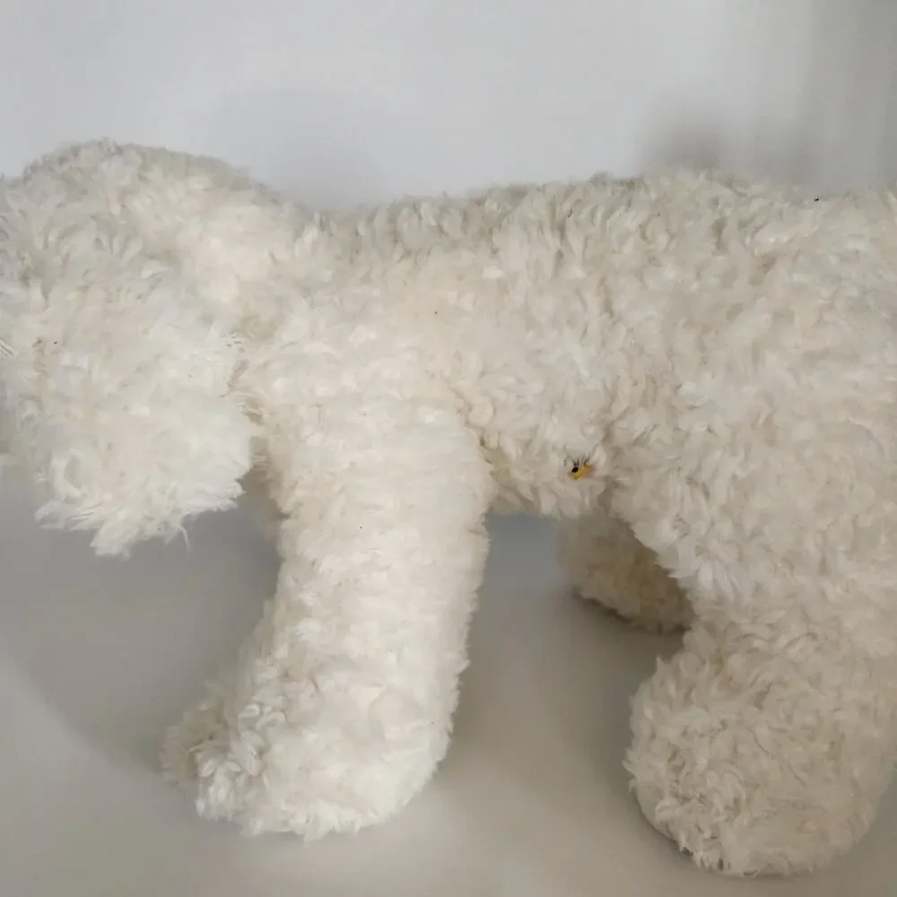 Build a Bear Workshop White Shaggy Dog 16